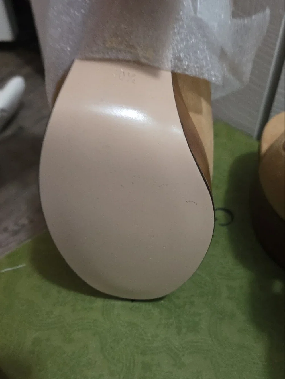 Gucci Tan Suede Platform Sandals with Interlocking G